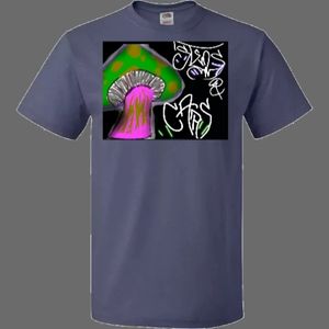 Psychodellic shroom t shirt
